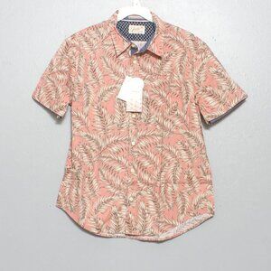 Jachs New York NWT tropical print short sleeve button up shirt